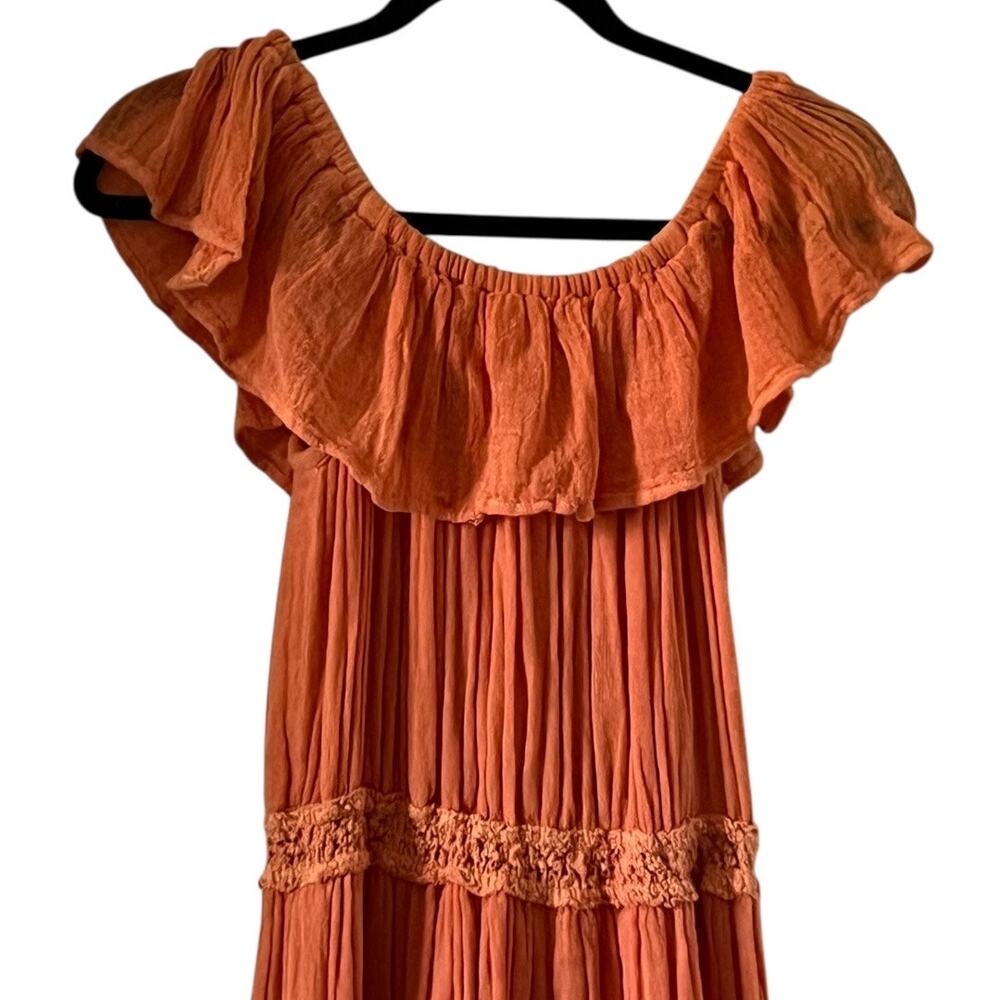 Jen’s Pirate Booty Ozone Gauzy Maxi Dress Size M/L - Picture 5 of 13